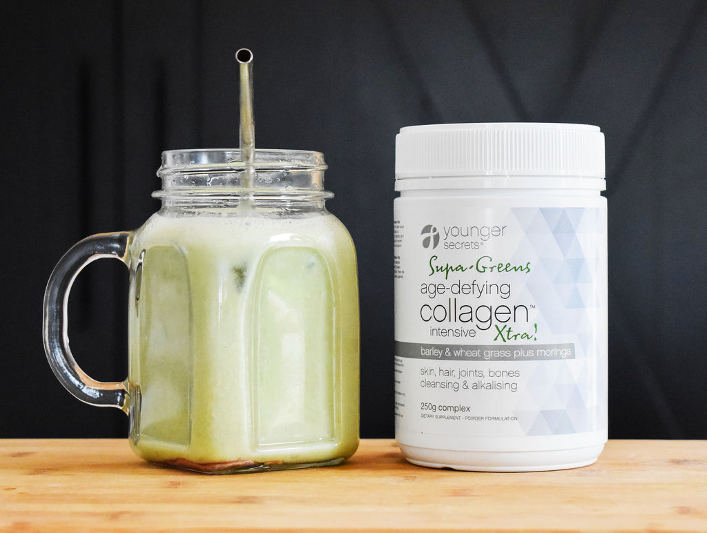 Body Fit Age-Defying Collagen™ Intensive Xtra! & Age-Defying Collagen™ Intensive (Matcha, Vanilla, Cranberry or Taste Free) Two months supply