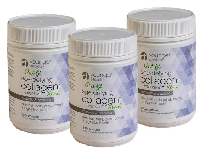 Gut fit age-defying collagen™ intensive xtra! - three months supply