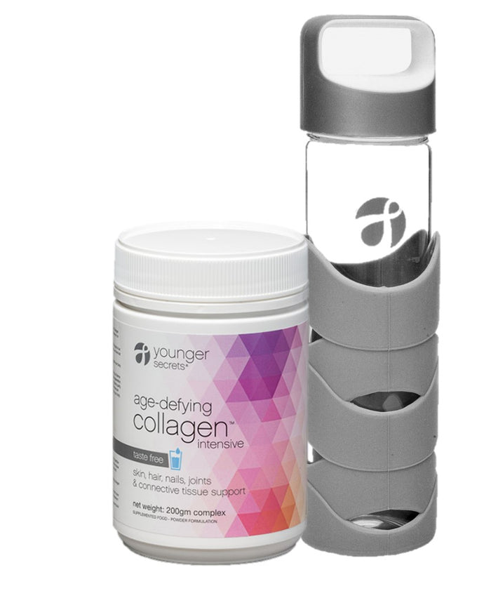 Age-Defying Collagen™ Intensive Sports Pack - 4 flavours (taste free, vanilla, cranberry, matcha)